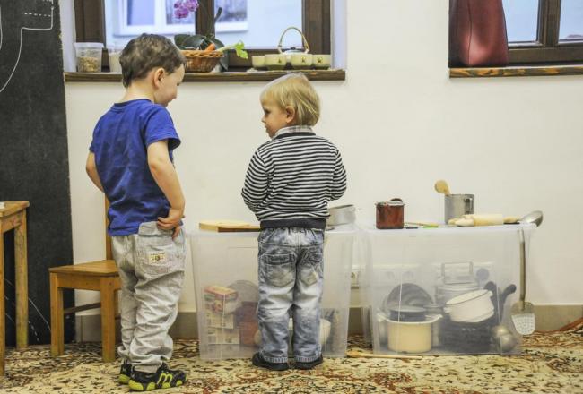 Děti učí děti - dětský trh řemesel