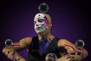 Žonglér Ati - Kontaktní žonglování
