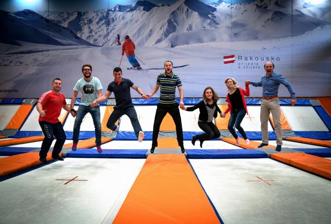 Firemní program na trampolínách
