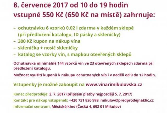 MIKULOVSKÉ SKLEPY OPEN