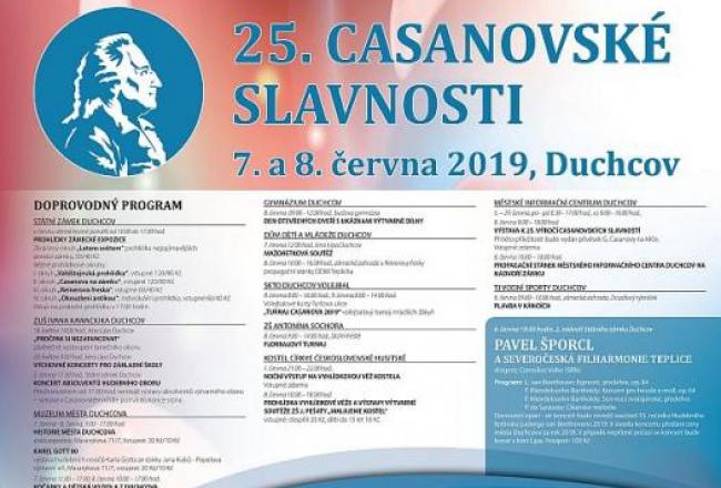 25. CASANOVSKÉ SLAVNOSTI 2019