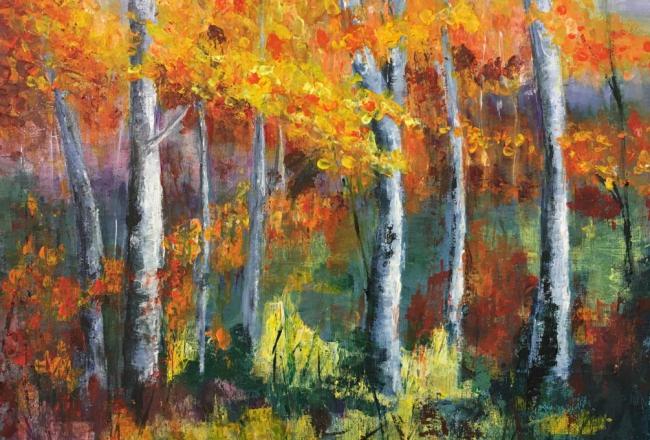 Základy malby – Malba špachtlí