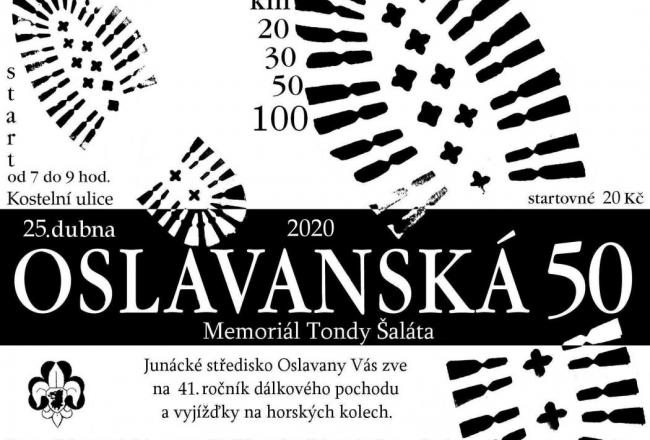 Oslavanská 50 Memoriál Tondy Šaláta