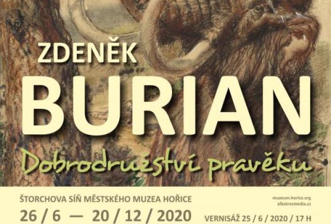 Muzeum v Hořicích uvede výstavu -  Zdeněk Burian - Dobrodružství pravěku