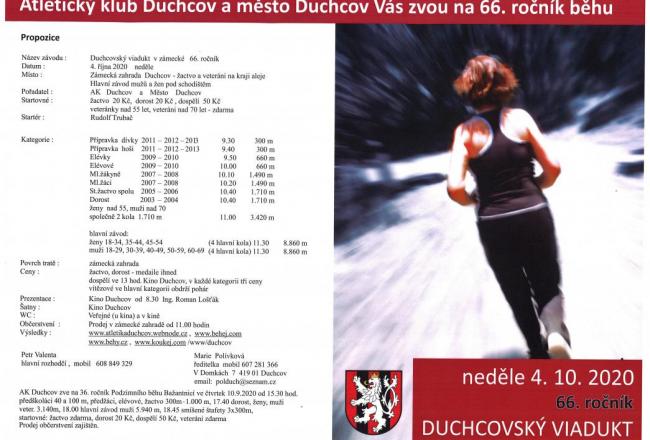 BĚH DUCHCOVSKÝ VIADUKT - 66. ročník