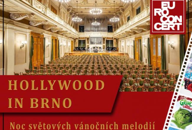Hollywood in Brno: Noc světových vánočních melodií
