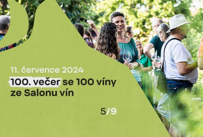 Letní Víno z blízka: 100. večer se 100 víny ze Salonu vín