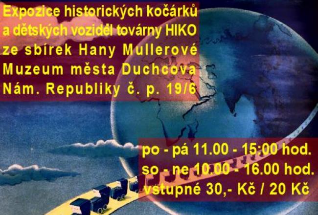 EXPOZICE - KOČÁRKY A DĚTSKÁ VOZIDLA