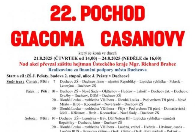 22. POCHOD GIACOMA CASANOVY