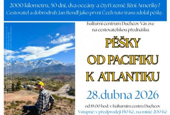 JAN RENDL - PĚŠKY OD PACIFIKU K ATLANTIKU