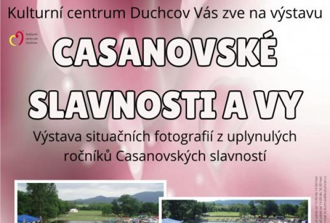 CASANOVSKÉ SLAVNOSTI A VY
