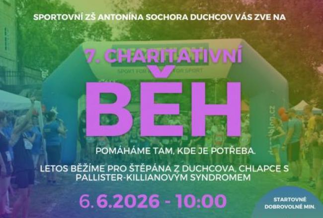 7. CHARITATIVNÍ BĚH/SZŠ ANTONÍNA SOCHORA DUCHCOV