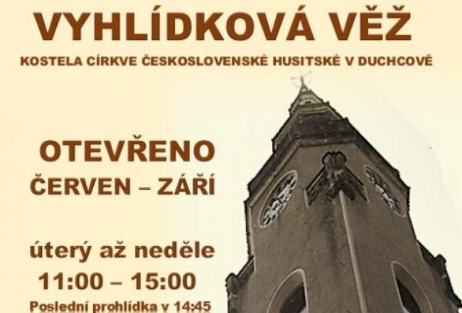 VYHLÍDKOVÁ VĚŽ/VÝSTAVA MALUJEME KOSTEL