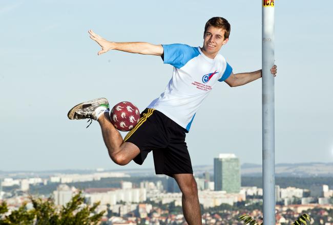 Jan Weber - Freestyle fotbal vystoupení
