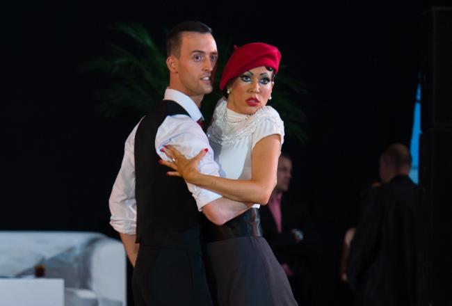 Předtančení "Bonnie a Clyde"
