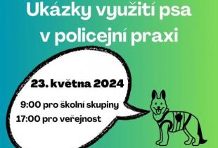 Ukázky využití psa v policejní praxi 