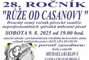RŮŽE OD CASANOVY - 28. ročník