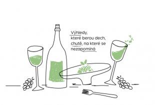 Stolování ve vinicích - Vinařství Lahofer, Dobšice