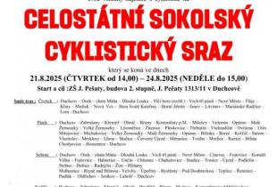 CELOSTÁTNÍ SOKOLSKÝ CYKLISTICKÝ SRAZ 