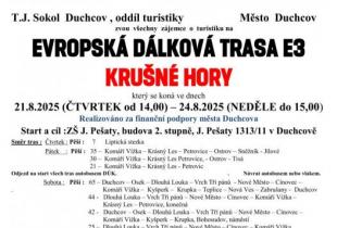 EVROPSKÁ DÁLKOVÁ TRASA E3 - KRUŠNÉ HORY