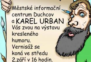 VÝSTAVA KRESLENÉHO HUMORU/KAREL URBAN