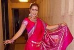 Marathi Lavani kostým - tradiční indický tanec státu Maharashtra